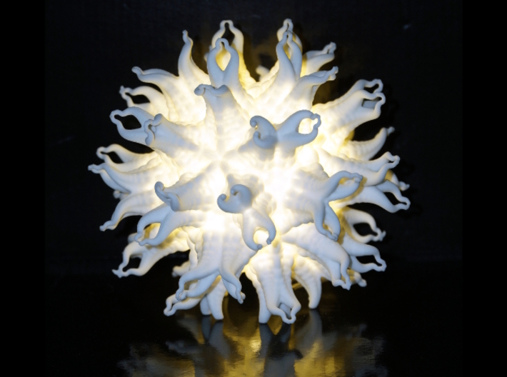 Hydra - the organic light (large) 3d printed 