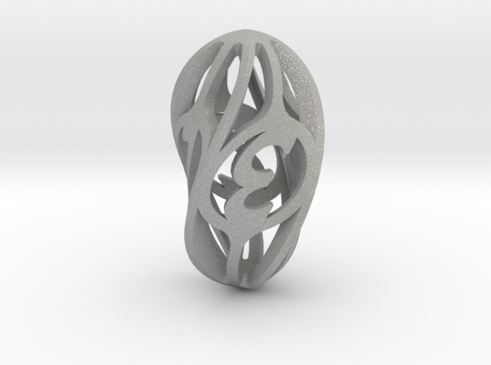 Twisty Spindle d4 3d printed