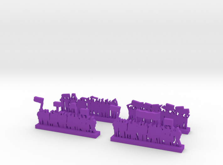 Protestors - Variation B 3d printed