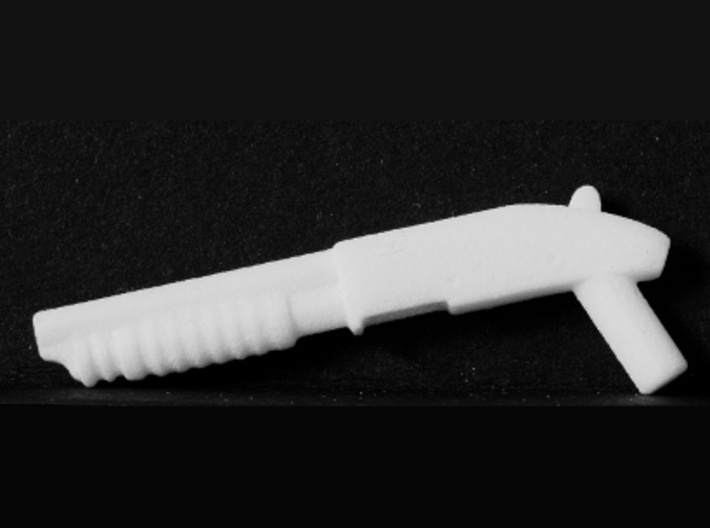 5x Ithaca Stake out pumpgun for Playmobil figures 3d printed 