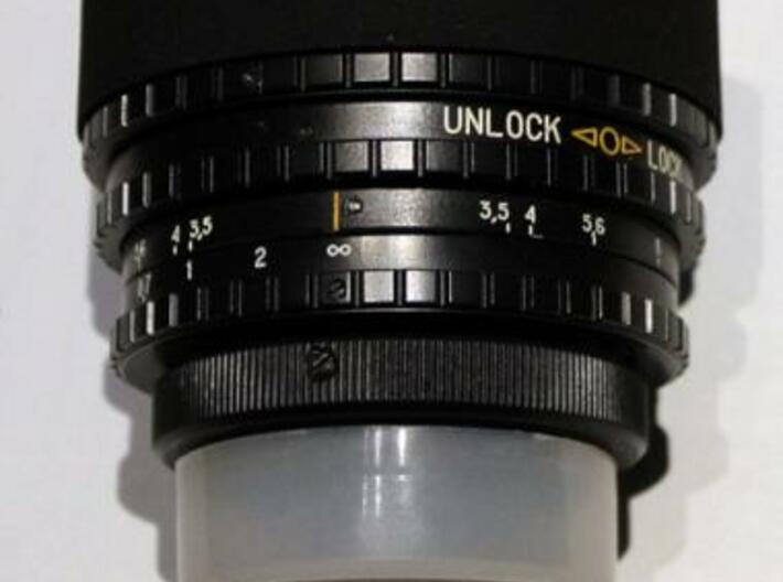 peleng 8mm lensecap 3d printed Printed Model on Lense