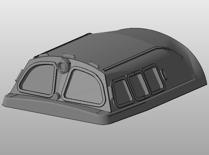 Z scale cab dome for BNS controll car 3d printed 