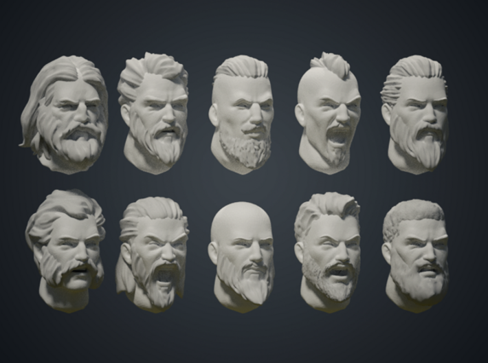 Warfaces 2 - Caucasian Male 3d printed