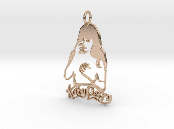 Katy Perry Fan Pendant - Exclusive Jewellery 3d printed