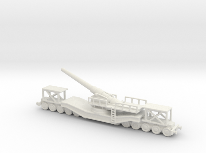 cannon de 240 1/160 railway artillery ww1 3d printed