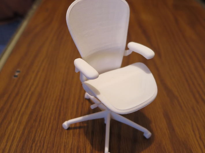 Aeron Chair 4.85&quot; tall 3d printed
