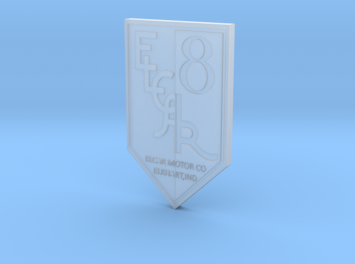 Elcar Badge 3d printed