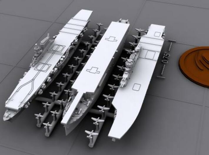48IT06 Italian Navy WWII Aircraft Carriers 3d printed 