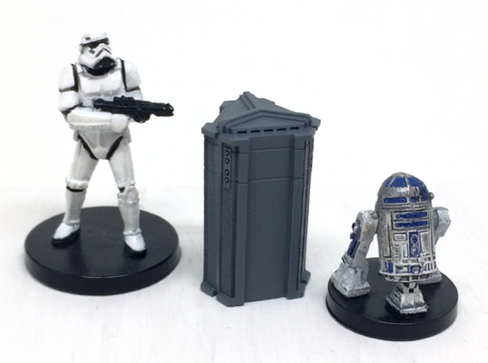 6-Pack of Star Wars Loot Crate Wargaming Terrain 3d printed Actual 3D print after cleaning/priming
