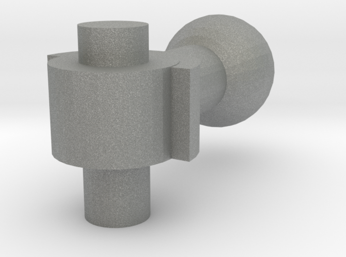 Replacement Shoulder Joint for Rockin' Action Mega 3d printed