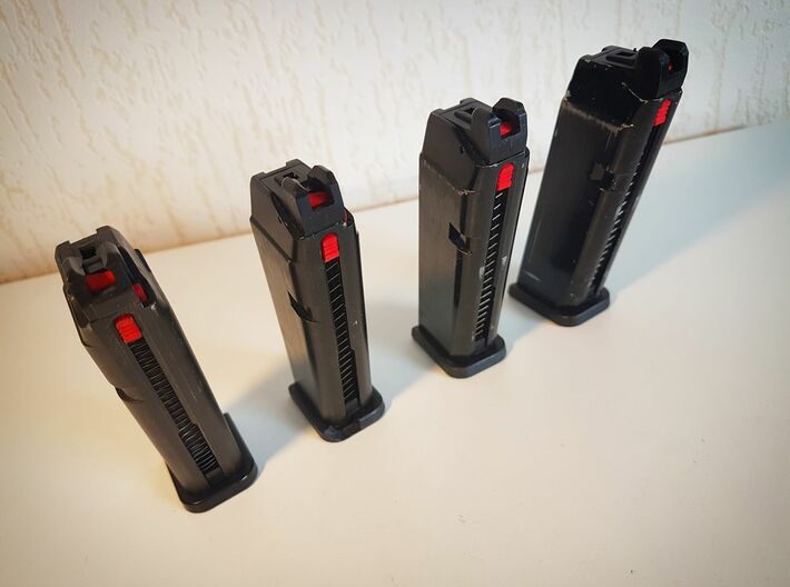 WE Tech G17 GBB Part G64 - Magazin Followers 5x 3d printed 