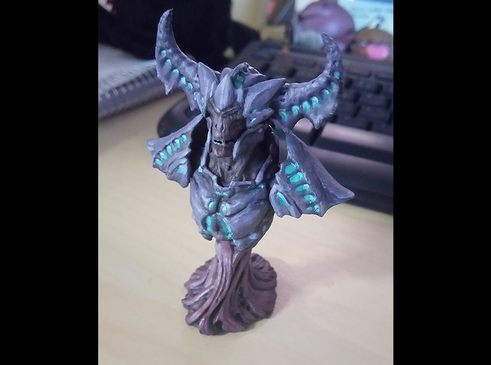Jira Demon Bust 3d printed 
