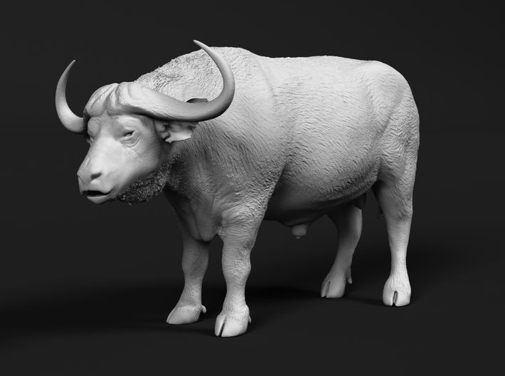 Cape Buffalo 1:48 Standing Male 4 3d printed 