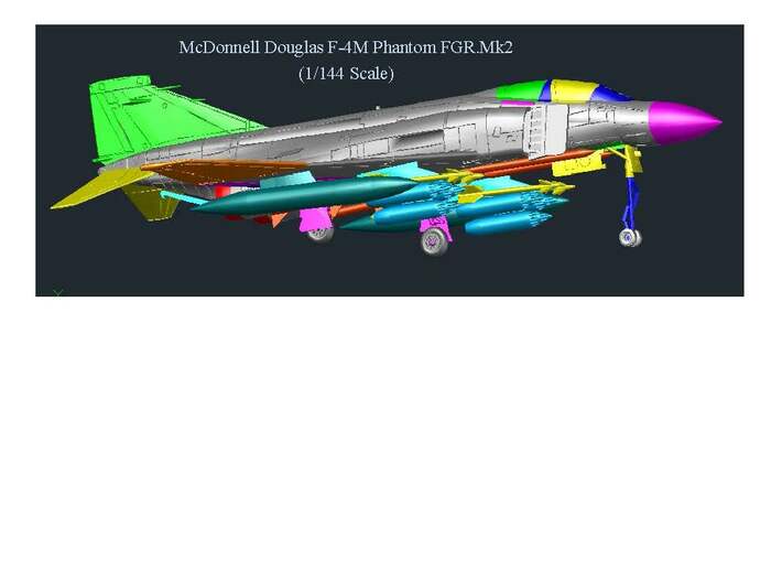 FG2R-144scale-01-Airframe 3d printed 