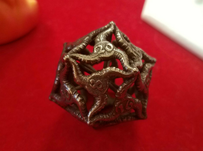 D20 Balanced - Tiefling 3d printed Customer Image