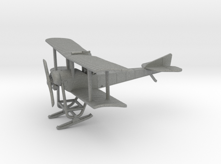 Sikorsky S-16 with skis [resting position] 3d printed