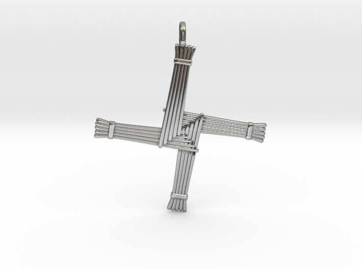 Brigid's cross 3d printed