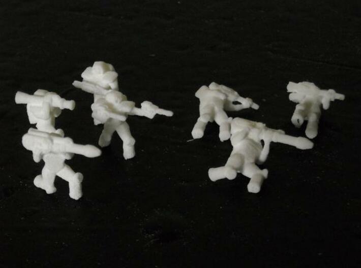 MG144-SYV01 Strayvian Infantry Platoon 3d printed Photo of single squad