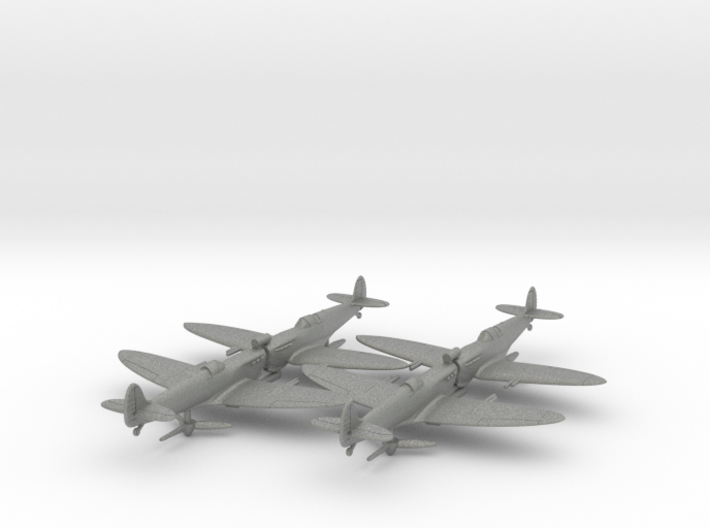 1/200 Spitfire MkVC Trop x4 3d printed