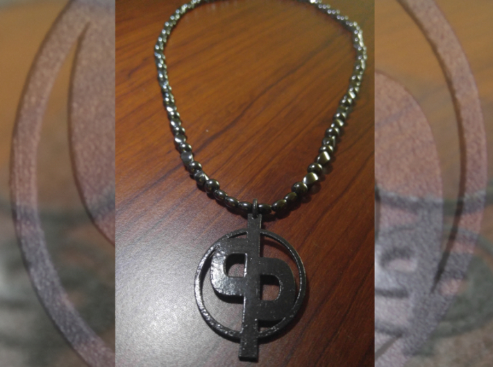 dp (Definitive Perfection) 3d printed Gloss and chain (not included)