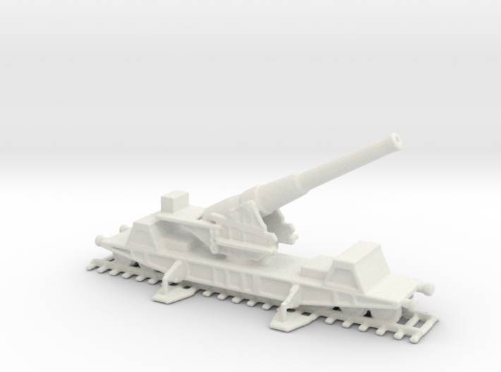 British bl 9.2 MK 13 1/285 railway artillery ww1 3d printed