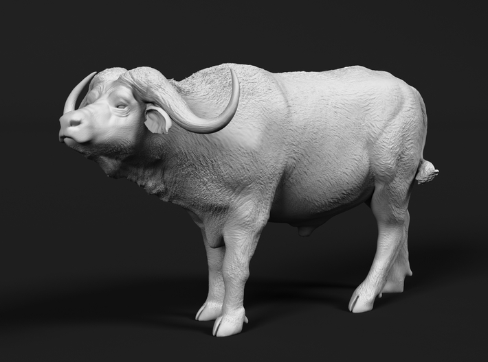 Cape Buffalo 1:45 Standing Male 2 3d printed 
