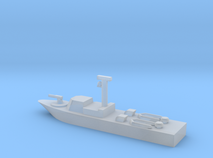 1/1250 Scale Super Dvora III Fast Patrol Boat 3d printed