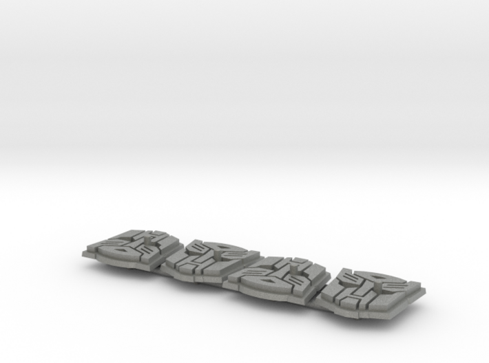 Titan Master Autobot Symbol Stands (4) 3d printed