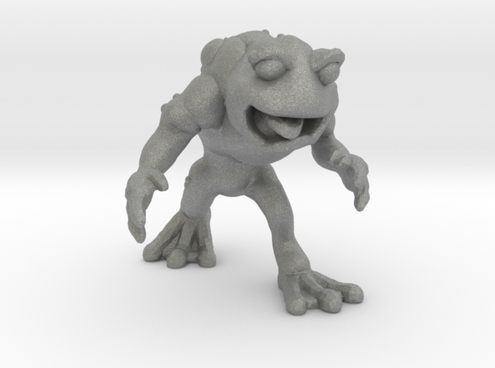 Unemployed Mutant Frog 3d printed