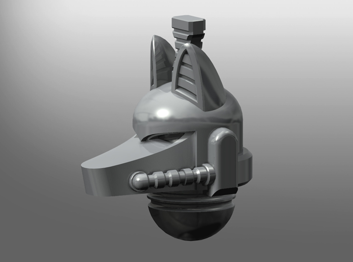 Anubis pattern Prime Helmet 3d printed