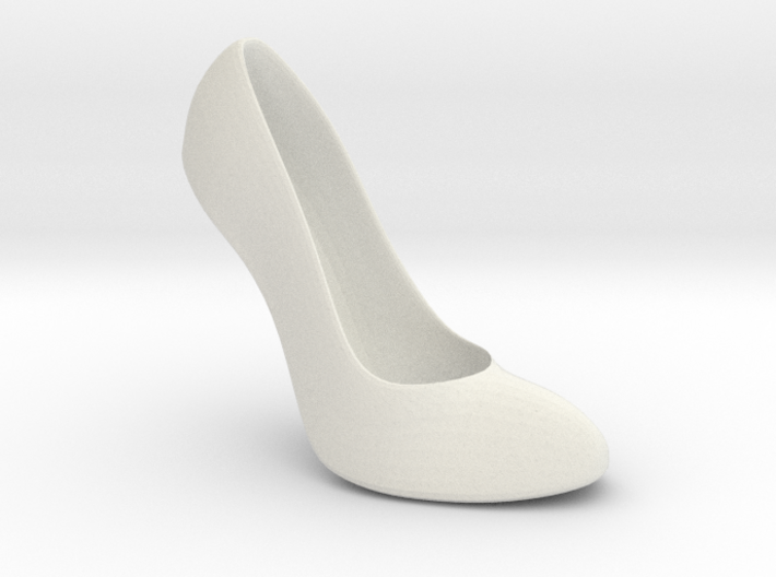 Right Wedge High Heel part 1/2 (top) 3d printed