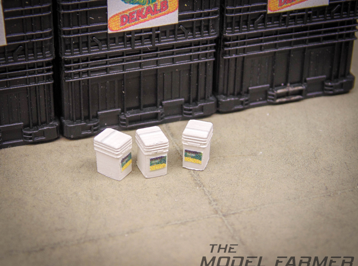 1/64 or S Scale Talc Buckets-5 3d printed 