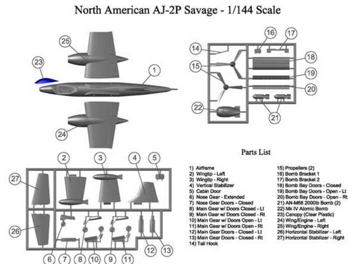 AJ-Savage-144scale-06-Canopy 3d printed 