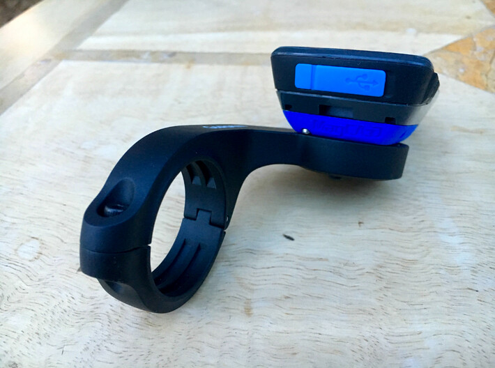 Wahoo Elemnt Bolt to Garmin Edge Adaptor 3d printed 