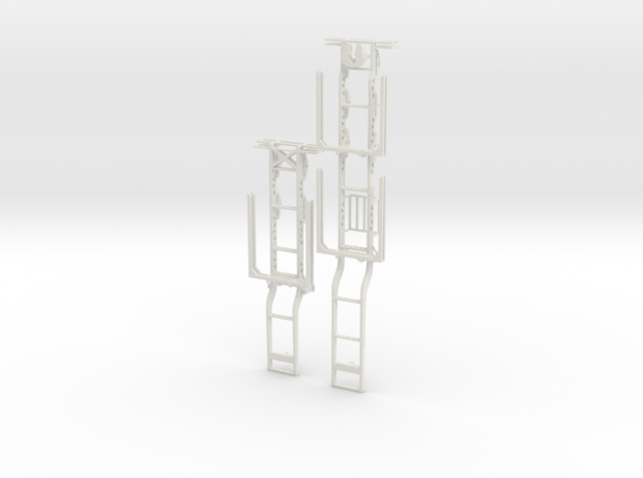 101a 102a Wood Logger B Double HO 3d printed