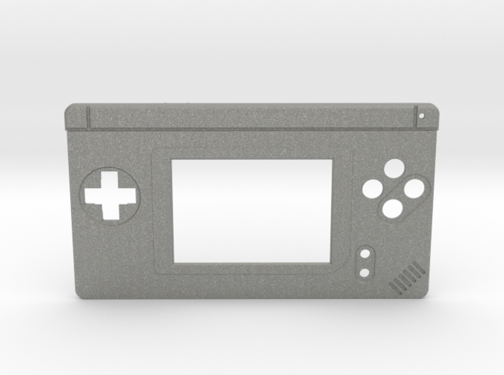 Gameboy Macro Faceplate (for DS Lite) - 4 Buttons 3d printed