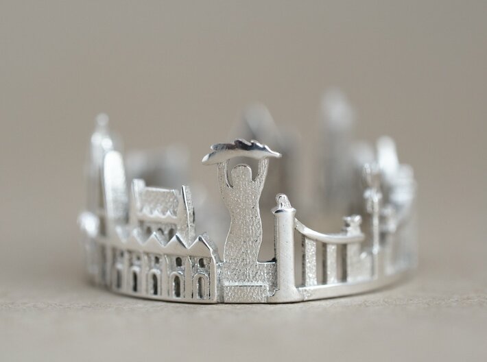 Budapest Skyline - Graduation Gift 3d printed 