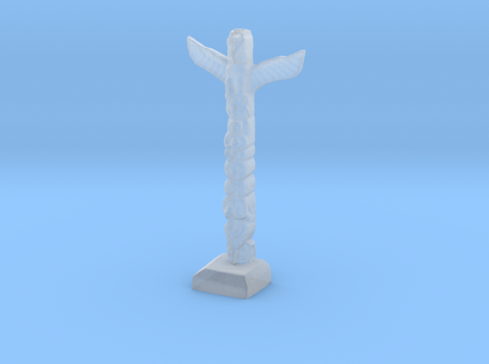 N Scale Totem Pole 3d printed This is a render not a picture