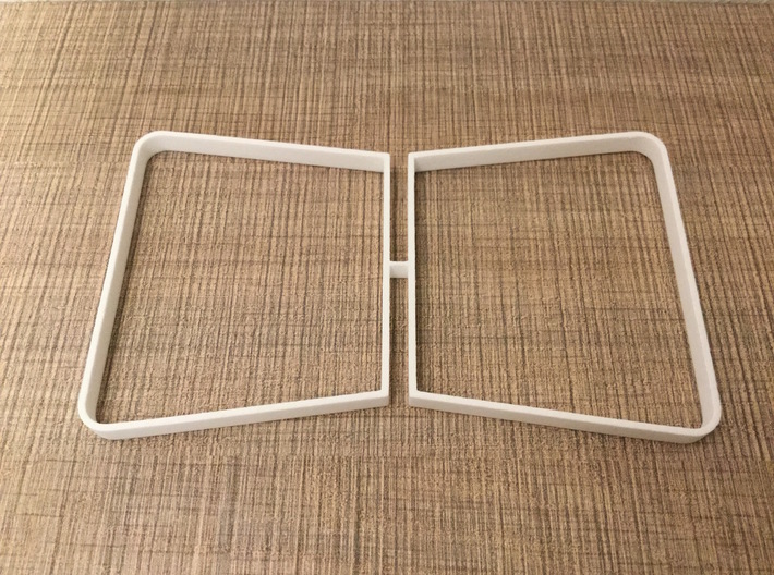 Table legs Trapeze (pair). 1:12, 1:24 3d printed 1:12