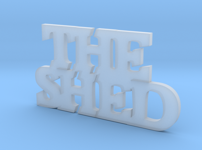 THE SHED 3d printed