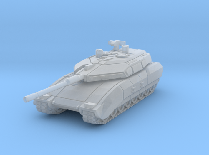 6mm Leopard Heavy Tank (x3) 3d printed