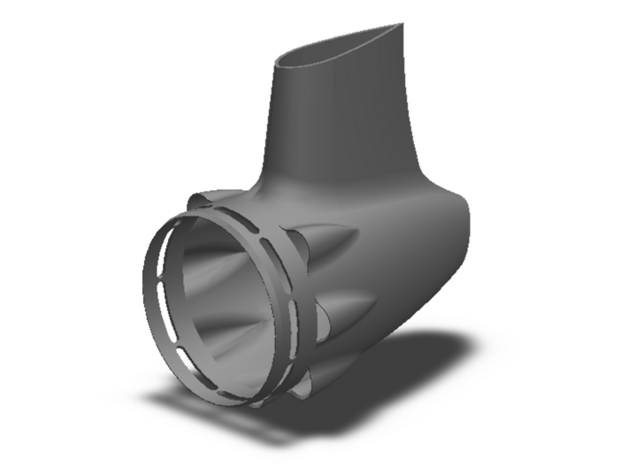 55mm Tailcone 3d printed