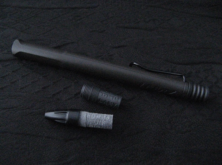 Pen Tip Converter for Lamy Safari BP 3d printed (Lamy Safari & Uni Signo 307 Tip not included)