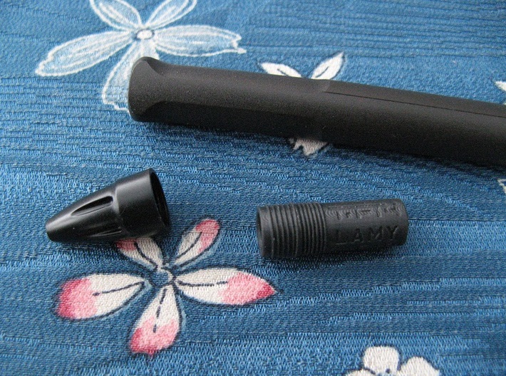 Pen Tip Converter for Lamy Safari BP 3d printed (Lamy Safari & Uni Signo 307 Tip not included)