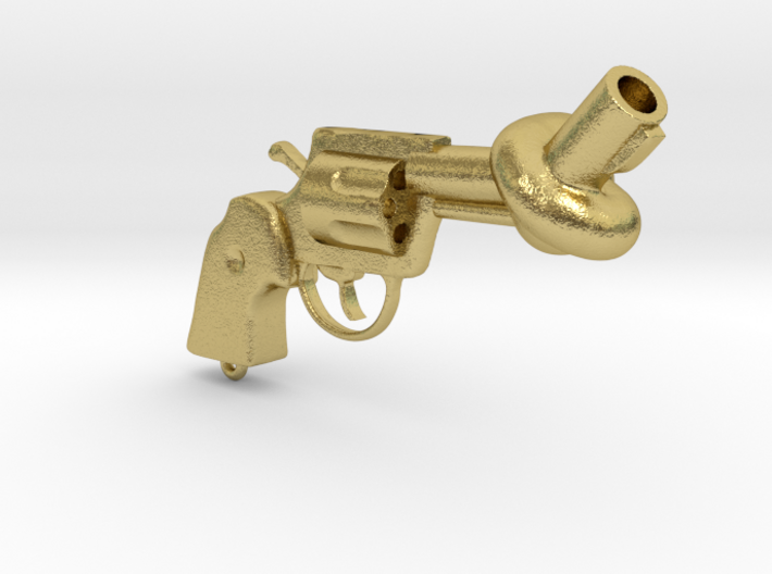 Knotted gun 3d printed 