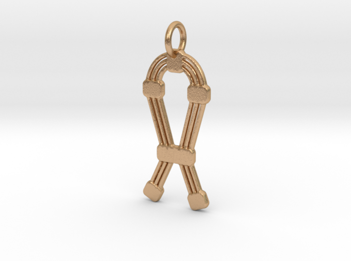 Ancient Egyptian Sa “Protection” Amulet, version 1 3d printed