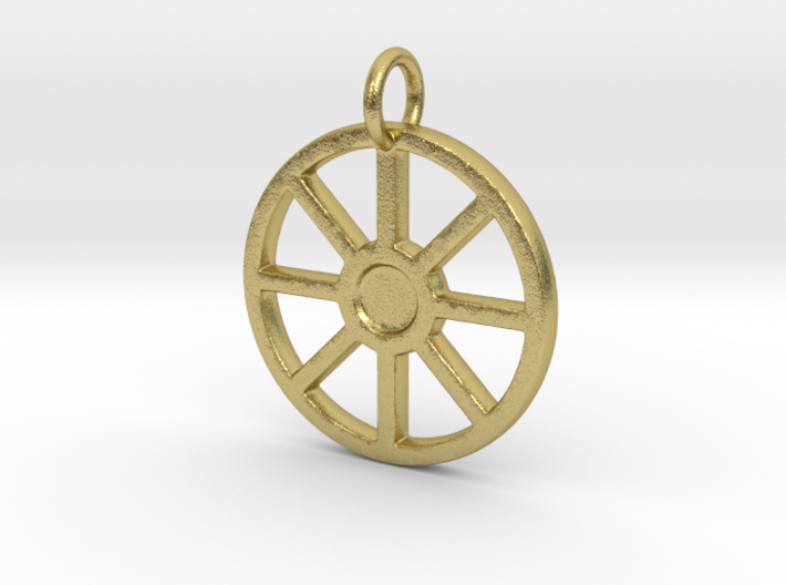 Urnfield Wagon Wheel 3d printed