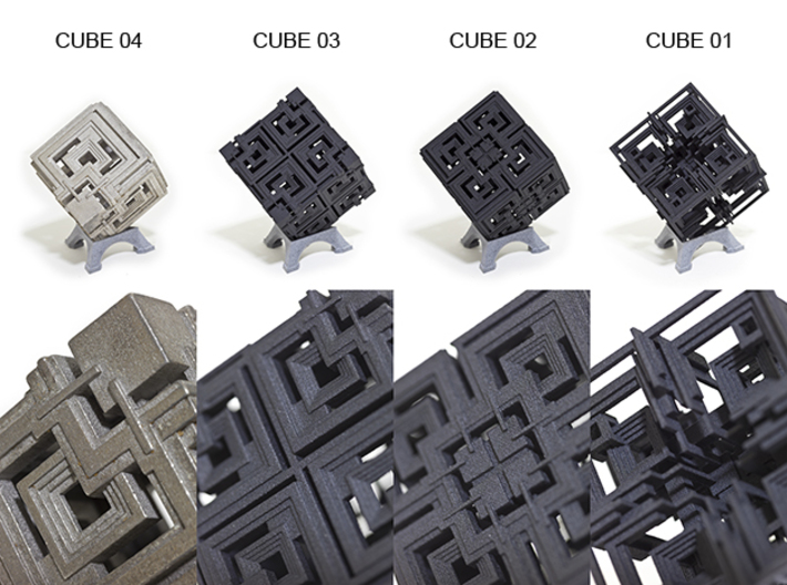 Cube 01 3d printed Other Cube Variations