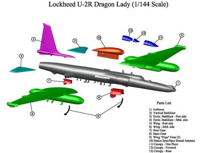 U-2R-144scale-09-PogoGear(2) 3d printed 