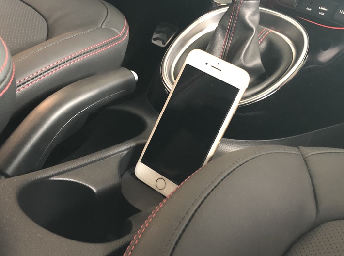 Phone car mount for Kia: Niro, Sorento, Cee'd, Sou 3d printed Kia soul iPhone car mount holder docking in black with stable connection and charge to apple carplay_